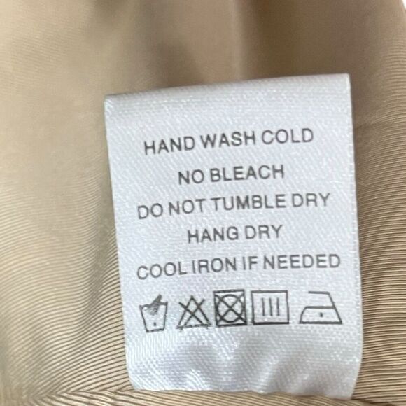 Revolve X Remi Jacqui Maxi Skirt in Metallic Gold Side Slit Women’s Plus Size 2X - Picture 8 of 8